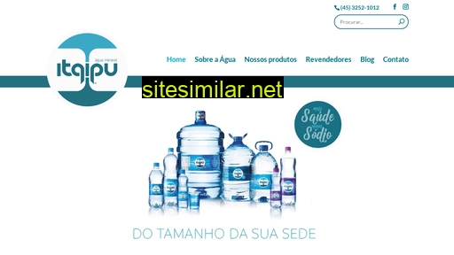 aguamineralitaipu.com.br alternative sites