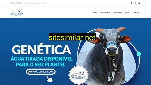 aguatirada.com.br alternative sites