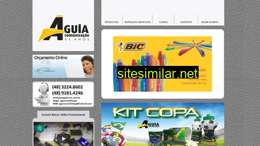 aguiacom.com.br alternative sites