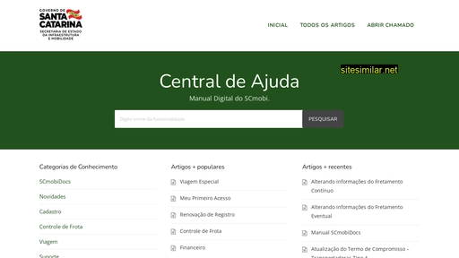ajuda.sie.sc.gov.br alternative sites