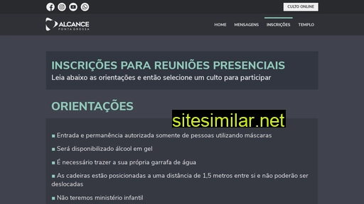 alcancepontagrossa.com.br alternative sites
