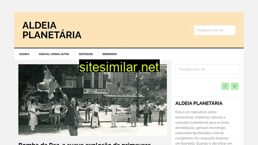 aldeiaplanetaria.com.br alternative sites