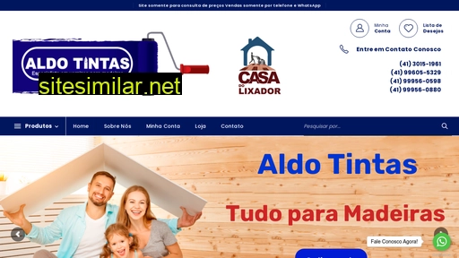 aldotintas.com.br alternative sites