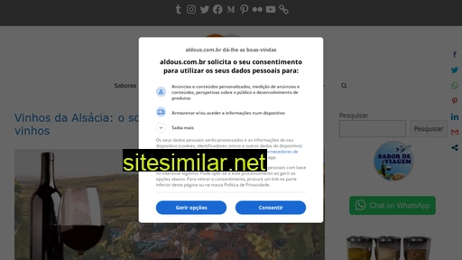 aldous.com.br alternative sites