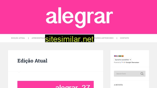 alegrar.com.br alternative sites