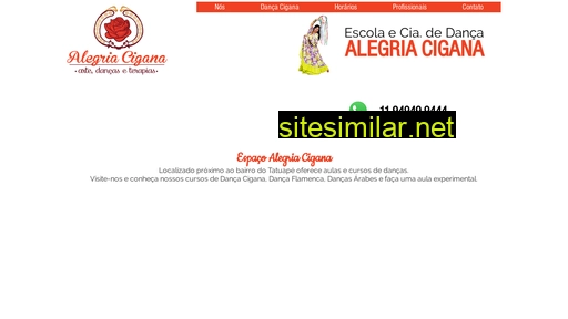 alegriacigana.com.br alternative sites