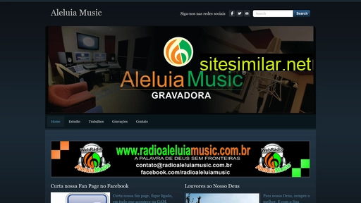 aleluiamusic.com.br alternative sites