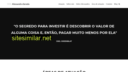 alessandrasereda.com.br alternative sites