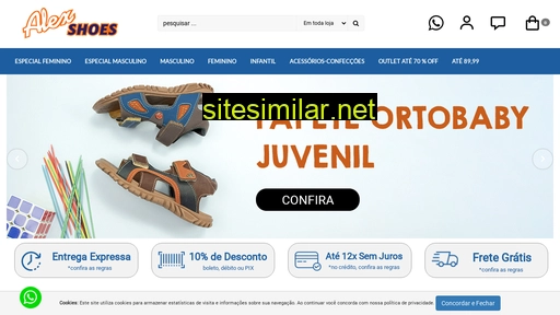 alexshoes.com.br alternative sites