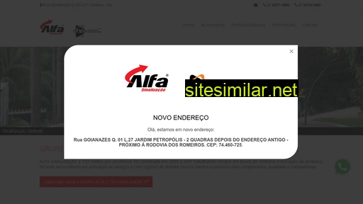 alfasinalizacao.com.br alternative sites
