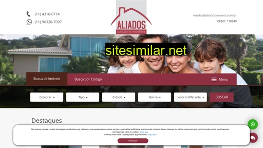 aliadosimoveis.com.br alternative sites