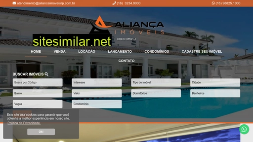 aliancaimoveisrp.com.br alternative sites