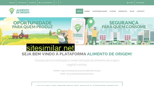 alimentodeorigem.com.br alternative sites