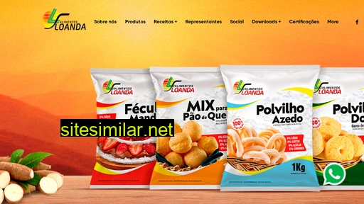 alimentosloanda.com.br alternative sites