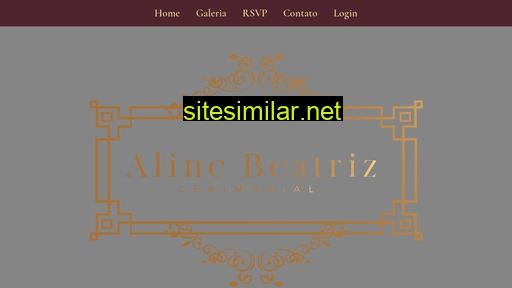 alinebeatrizcerimonial.com.br alternative sites