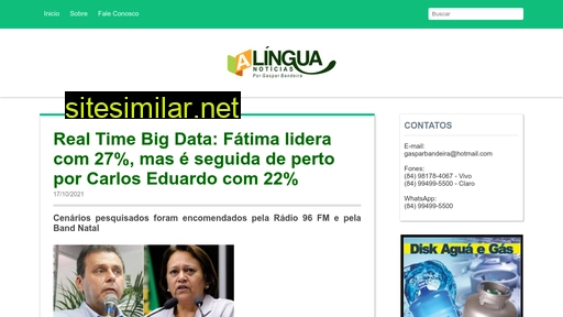alinguanoticias.com.br alternative sites