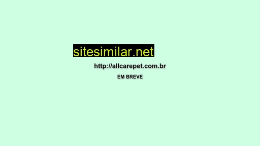 allcarepet.com.br alternative sites