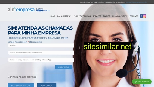 aloempresa.com.br alternative sites