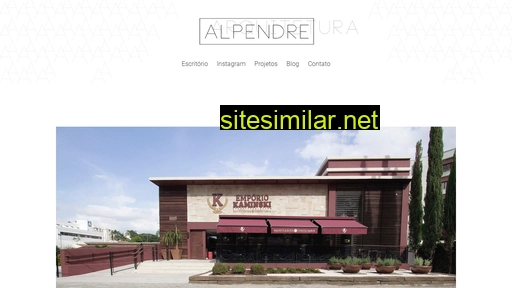 alpendrearquitetura.com.br alternative sites