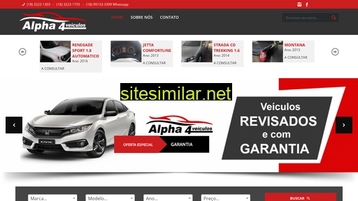 alpha4veiculos.com.br alternative sites