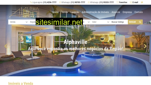 alphaliderimobiliaria.com.br alternative sites