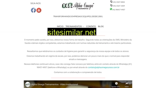 alphaomegacursos.com.br alternative sites