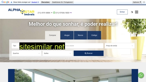 alphastarimoveis.com.br alternative sites