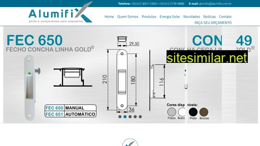 alumifix.com.br alternative sites