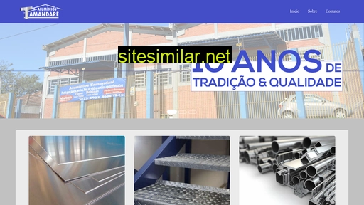aluminiostamandare.com.br alternative sites