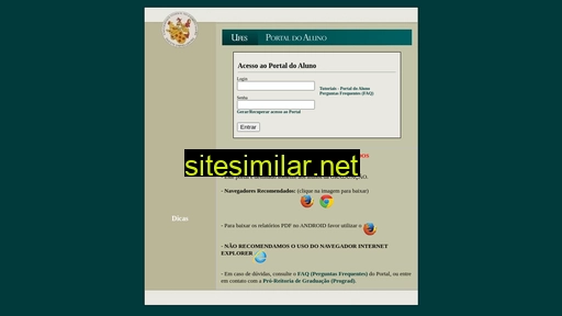 aluno.ufes.br alternative sites