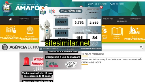 amapora.pr.gov.br alternative sites