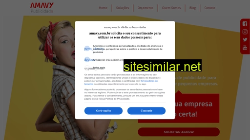 amavy.com.br alternative sites