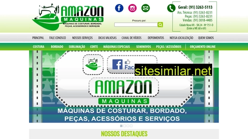 Amazonmaquinasdecostura similar sites