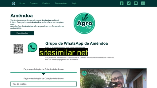 amendoa.agr.br alternative sites
