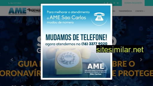 amesaocarlos.org.br alternative sites