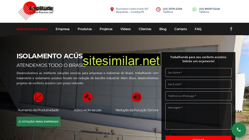 amplitudeacustica.com.br alternative sites