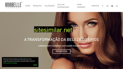anabellecosmeticos.com.br alternative sites