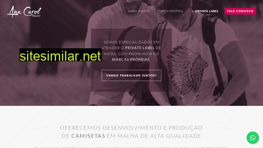 anacaroltextil.com.br alternative sites