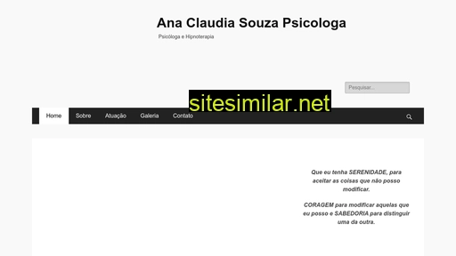anaclaudiasouzapsicologa.com.br alternative sites