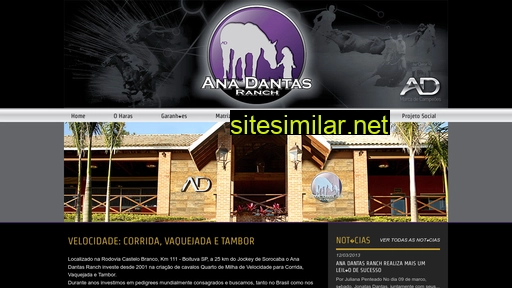 anadantasranch.com.br alternative sites