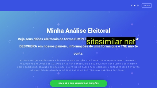 analisedaseleicoes.com.br alternative sites