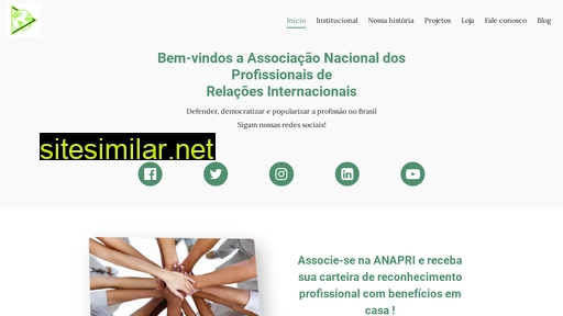anapri.org.br alternative sites