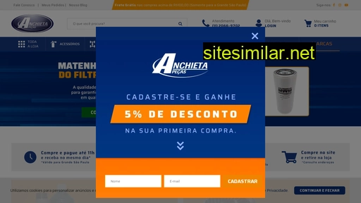 anchietapecas.com.br alternative sites