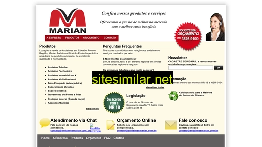 andaimesmarian.com.br alternative sites