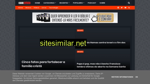 andandocomcristo.com.br alternative sites