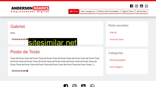 andersonsoares.com.br alternative sites