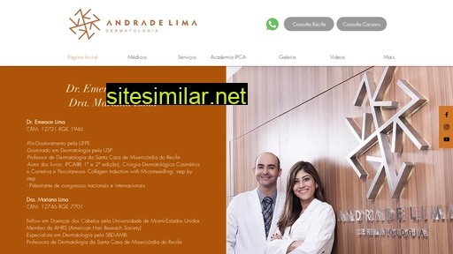 andradelimadermatologia.com.br alternative sites