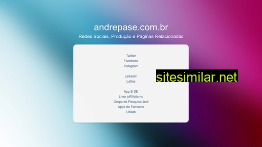 andrepase.com.br alternative sites
