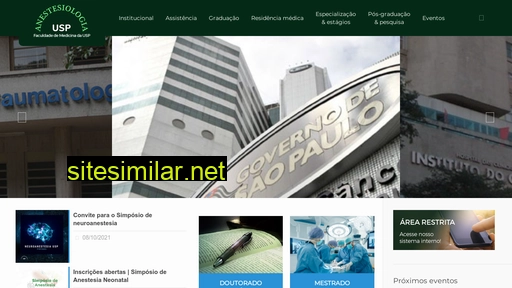 anestesiologiausp.com.br alternative sites
