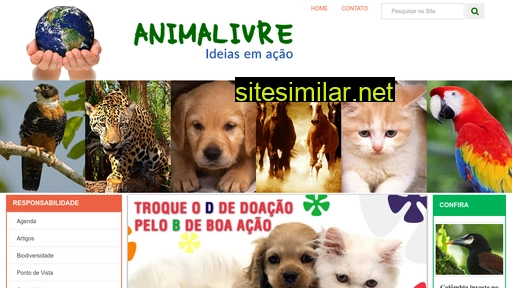 animallivre.eco.br alternative sites